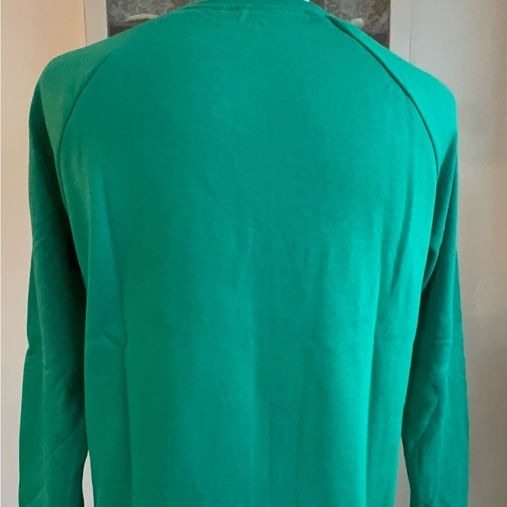 Lucky Shamrock Embellished green sweatshirt sizes S, M, L - Picture 4 of 8